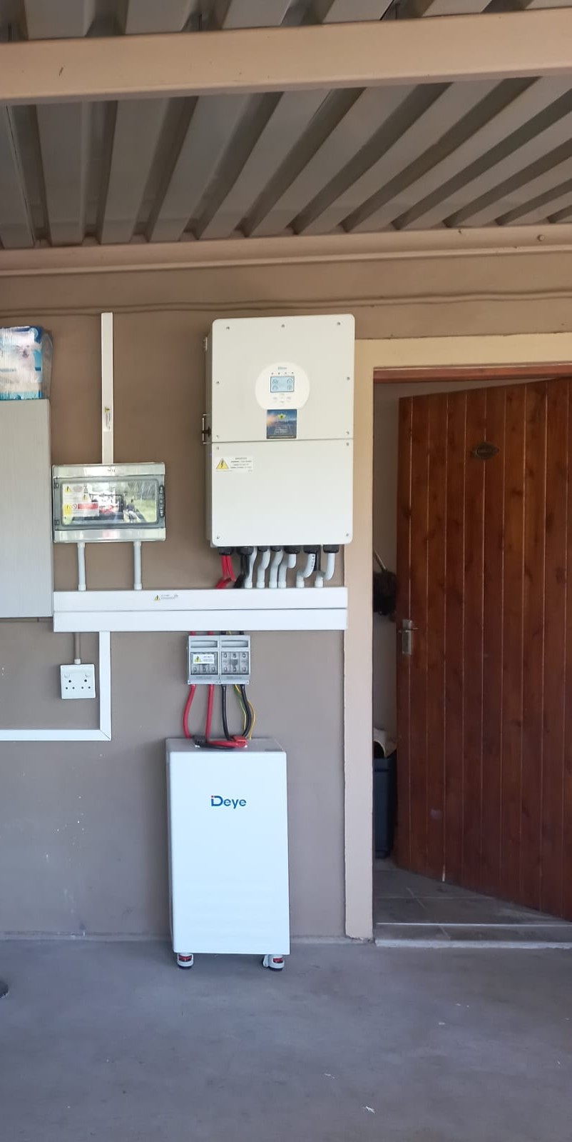 Deye installation by Synergy Energy in Glenferness, Johannesburg — 10.8 kWp Single-phase system