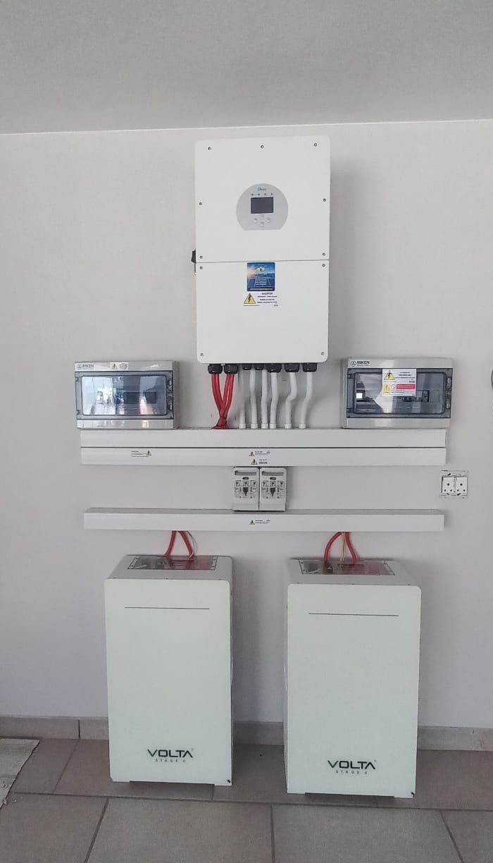 Deye installation by Synergy Energy in Hurlingham, Johannesburg — 9.6 kWp Single-phase system