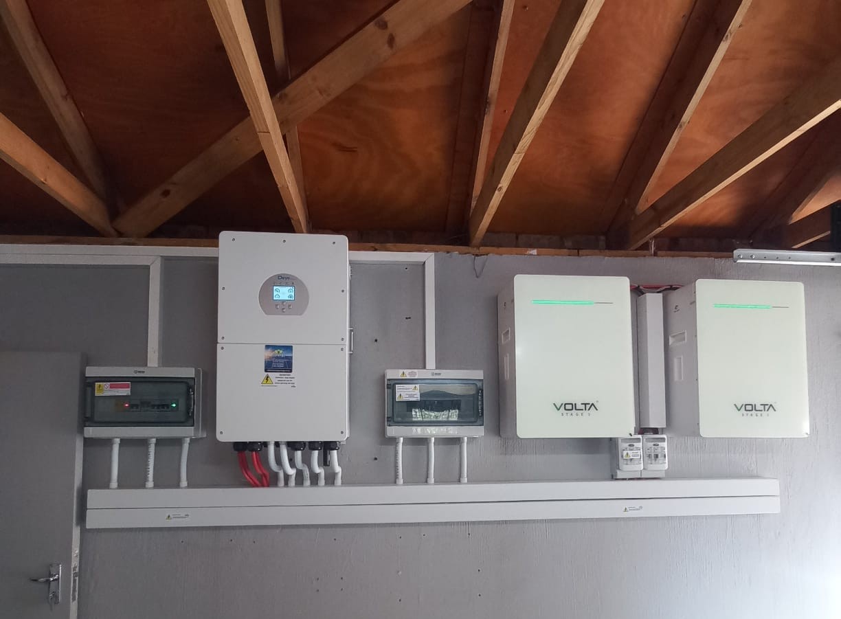 Deye installation by Synergy Energy in Wierdapark, Pretoria — 7.2 kWp Single-phase system