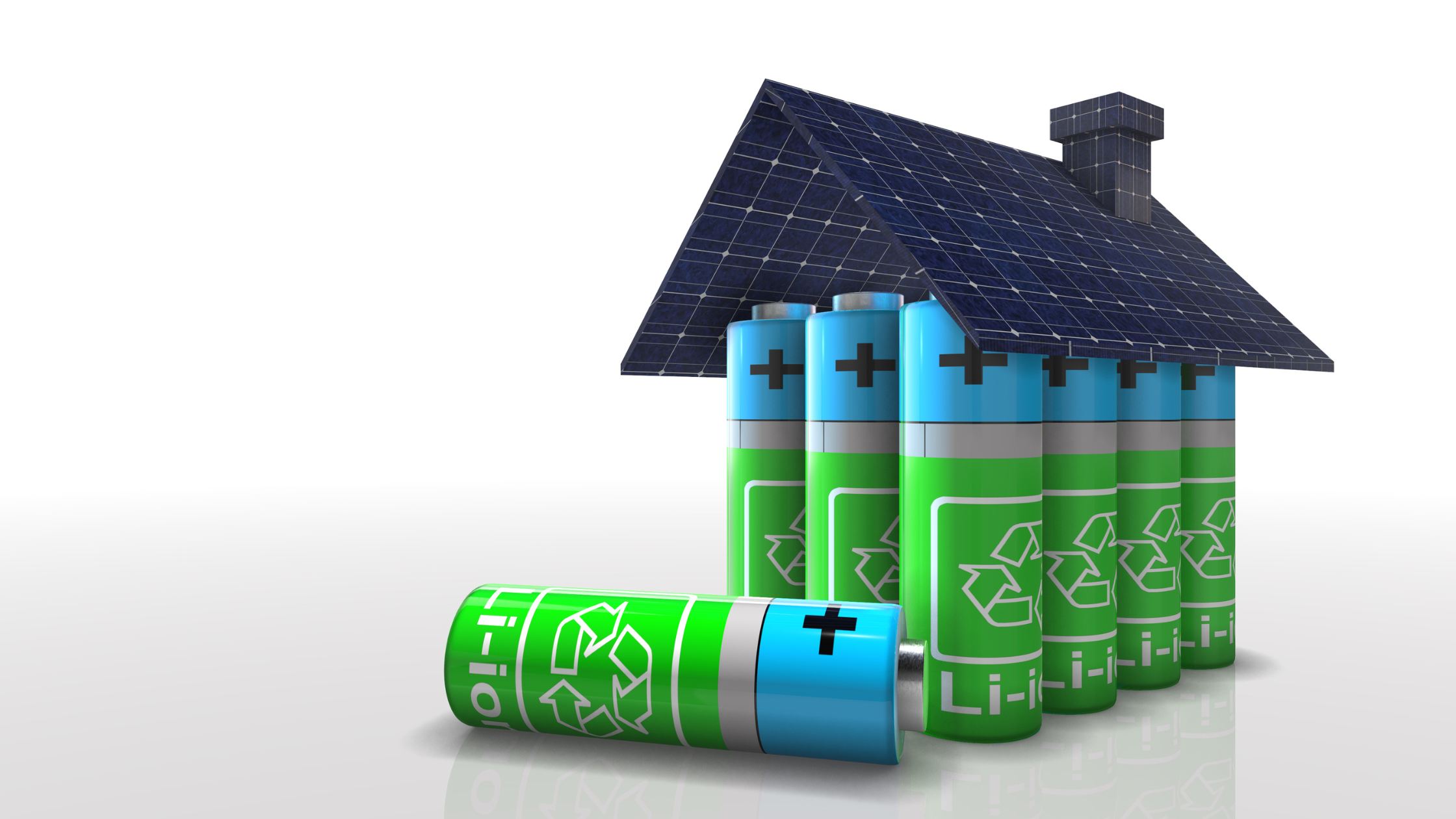 Battery bank for an off-grid solar system