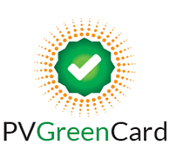 PV GreenCard registered