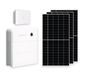 SigenStor 15 kW three-phase inverter with 18 kWh battery and 14 × 600 W solar panels, three-phase residential solar system
