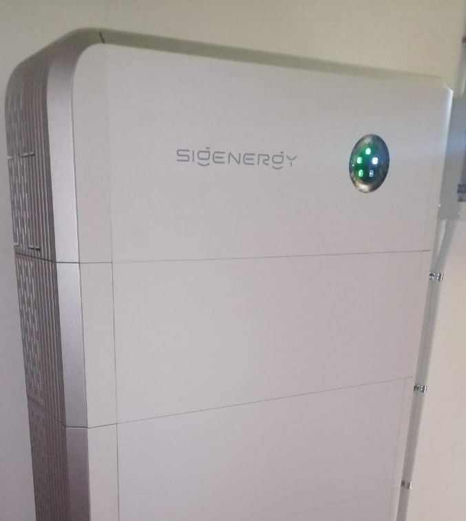Sigenergy SigenStor battery system installed in a South African home