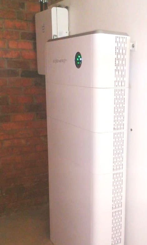 SigenStor 5-in-1 home energy storage system installed at a South African residential home, typical Synergy Energy Solutions installation
