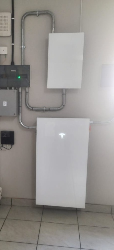 Tesla Powerwall 3 installed at a South African residential home, typical Synergy Energy Solutions installation