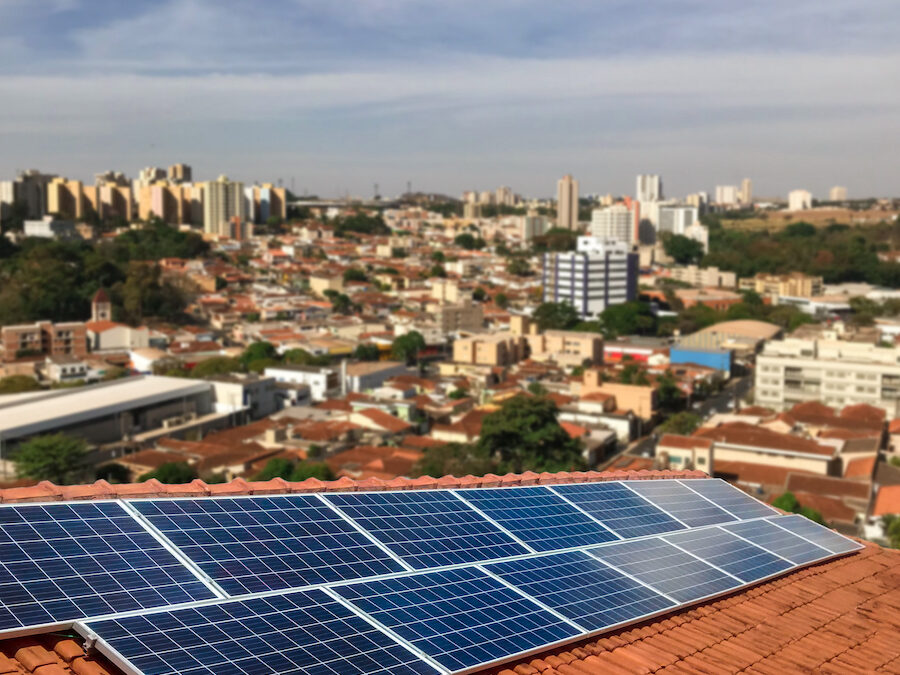 PV solar system supplied and installed by Synergy Energy